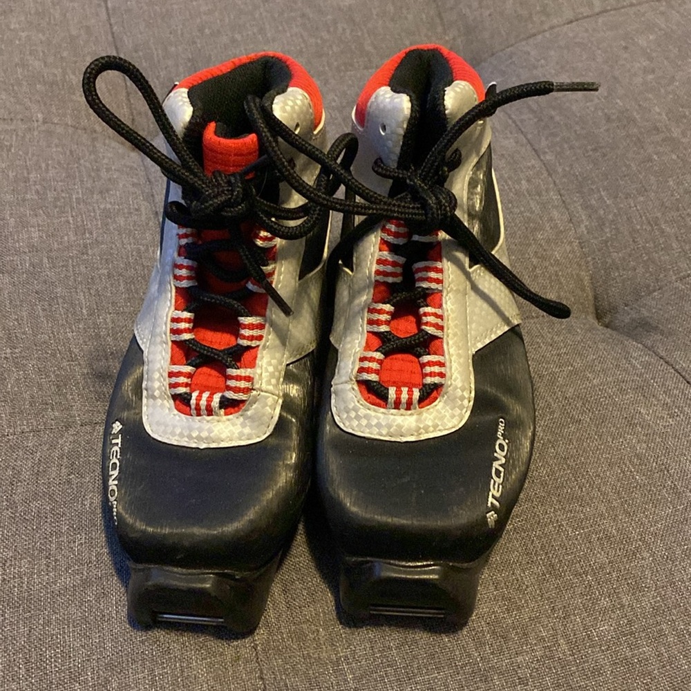 Tecno Pro Junior Cross Country Ski Boots Size 31 / Kids 13/13.5 SNS Profil XC - Picture 5 of 14